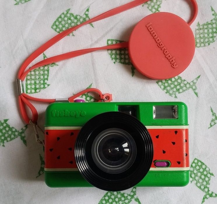 aparat lomo fisheye unikat watermelon