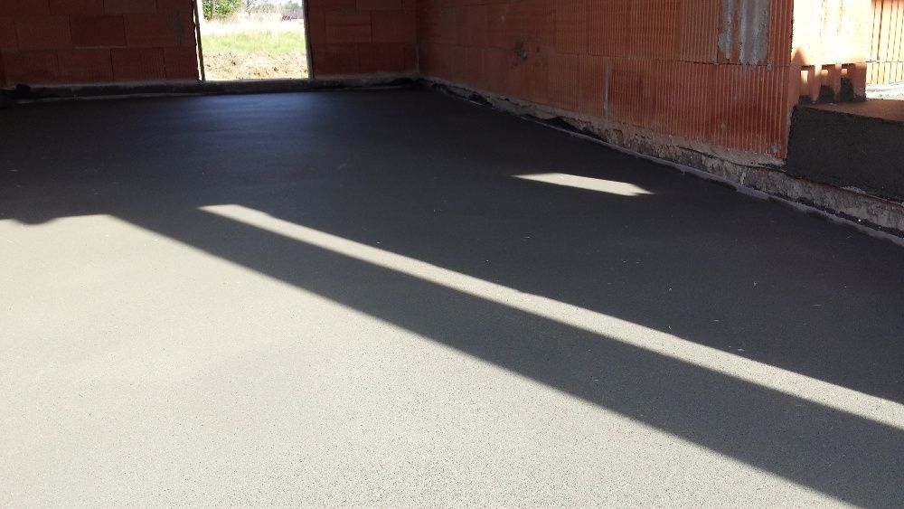 Wylewki, posadzki maszynowe mixokretem, styrobeton