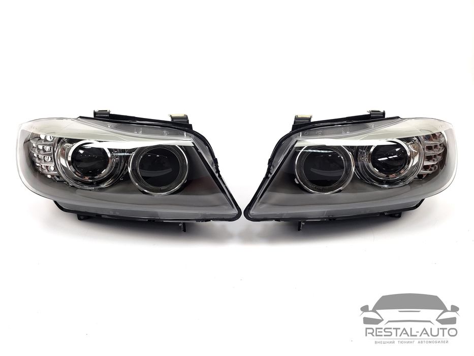 Передние фары BMW 3 E90 E91 2008-2012год Xenon бмв оптика