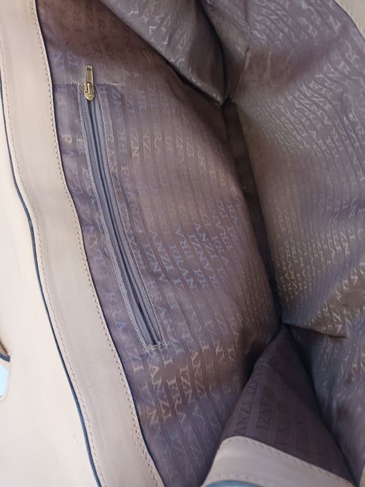 Mala em pele de vaca