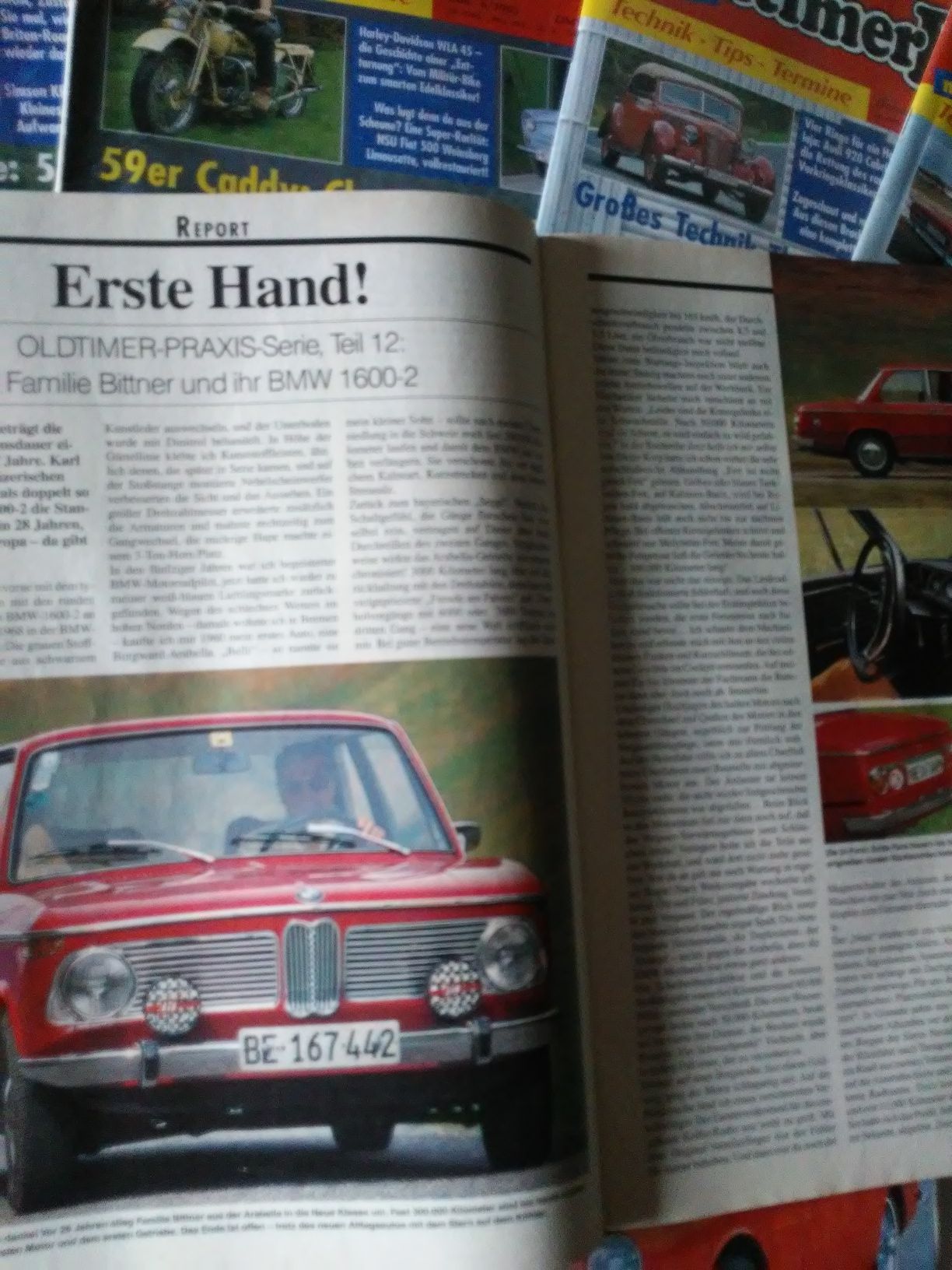 Gazety samochodowe Oldtimer Praxis 13szt.
