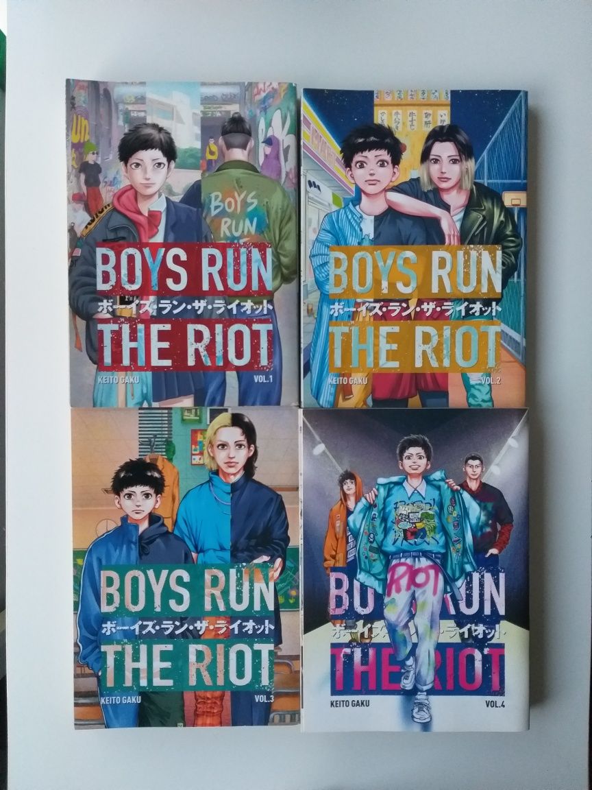 Manga Boys Run the Riot completo