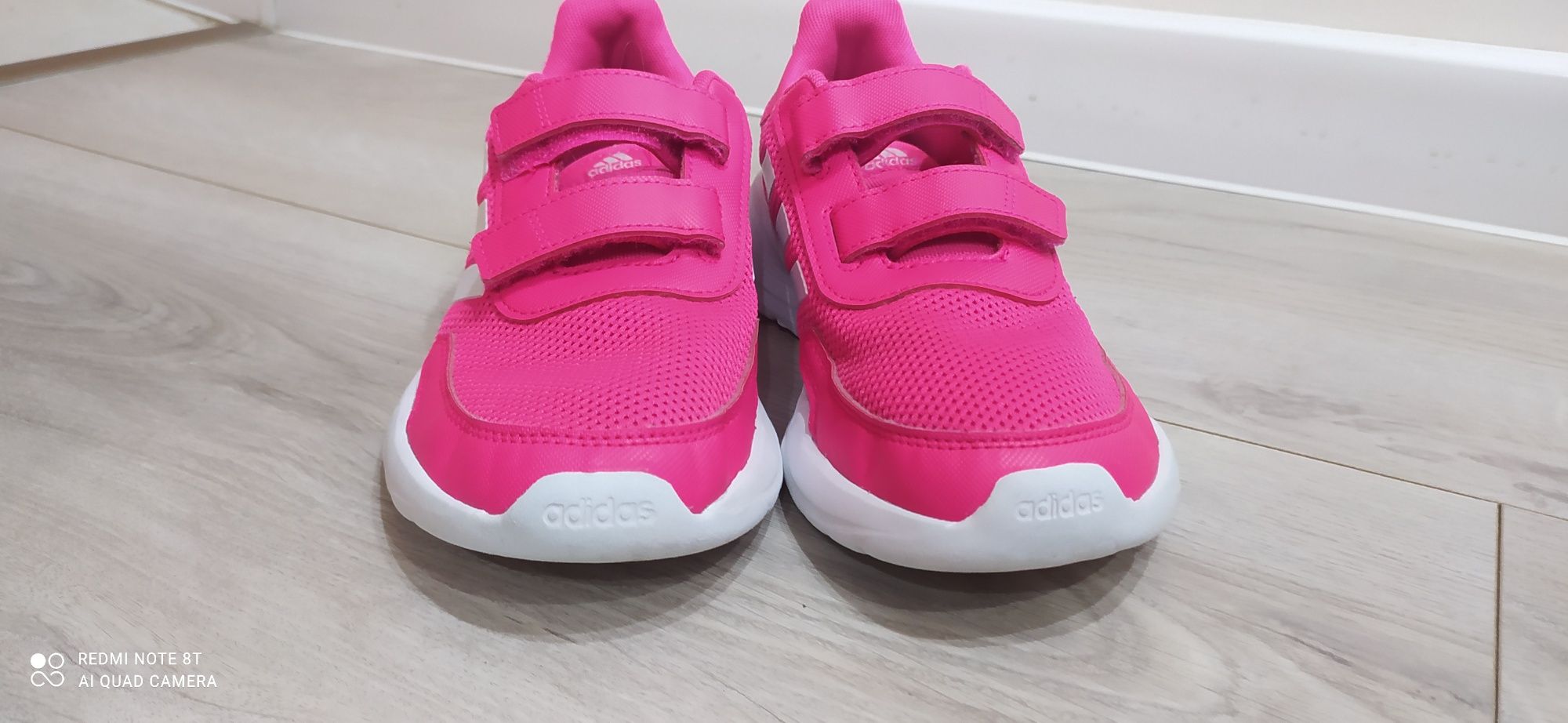 Buty adidas 35 różowe na rzepy