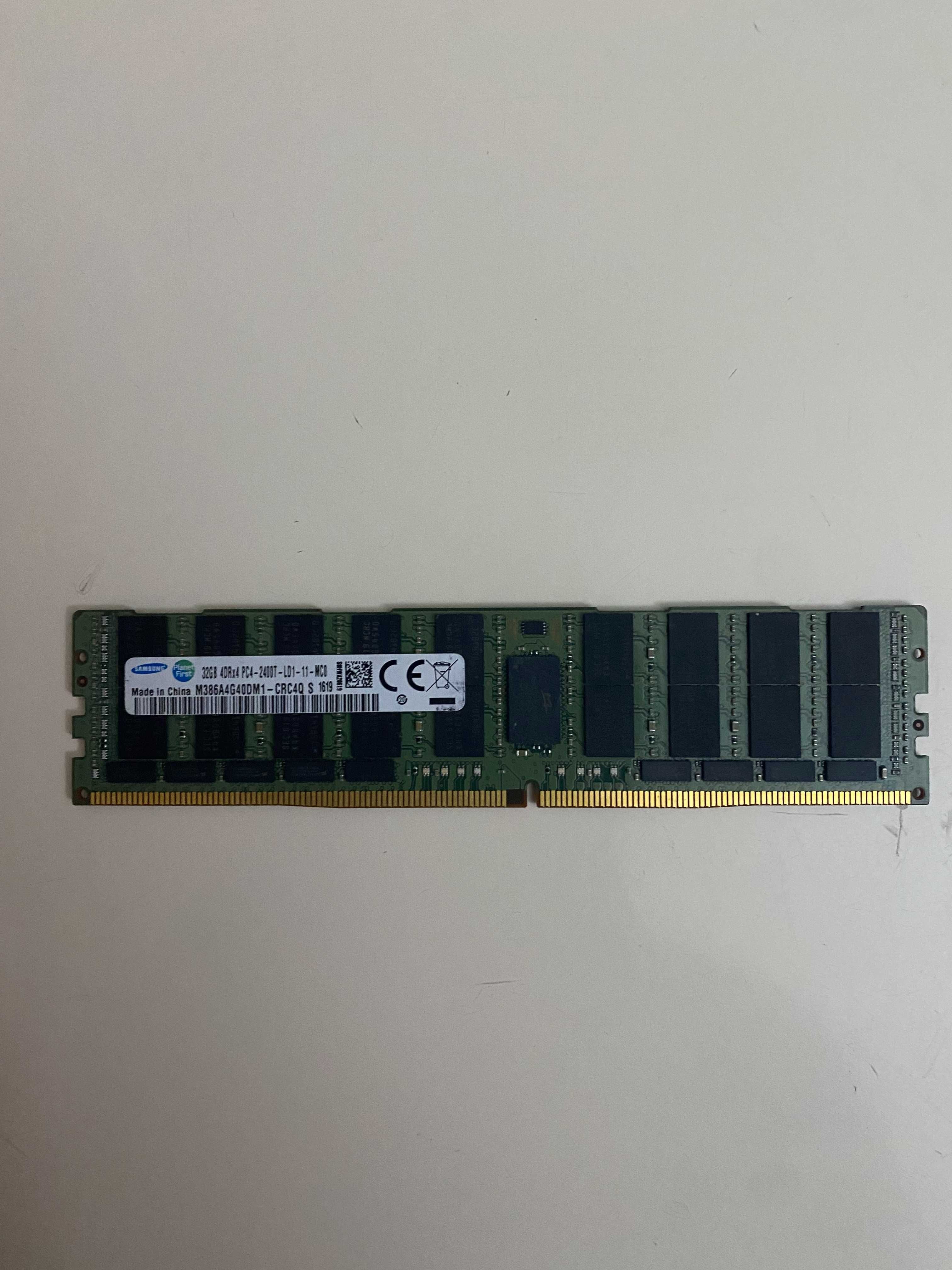 Memoria Ram 32GB DDR4 2400MHZ a funcionar na perfeição