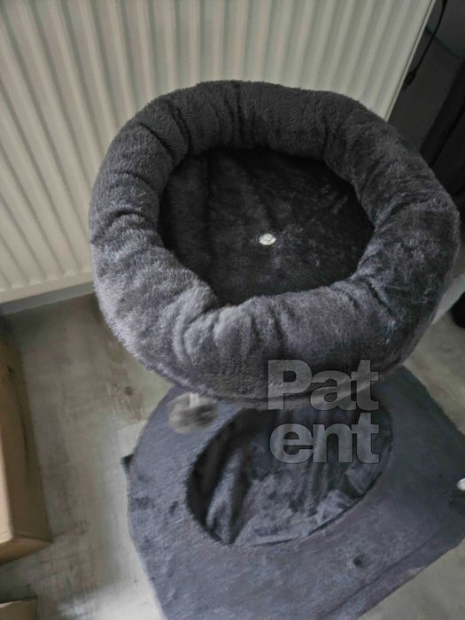 Drapak dla kota domek słupek do drapania legowisko kot dom 3 poziomy