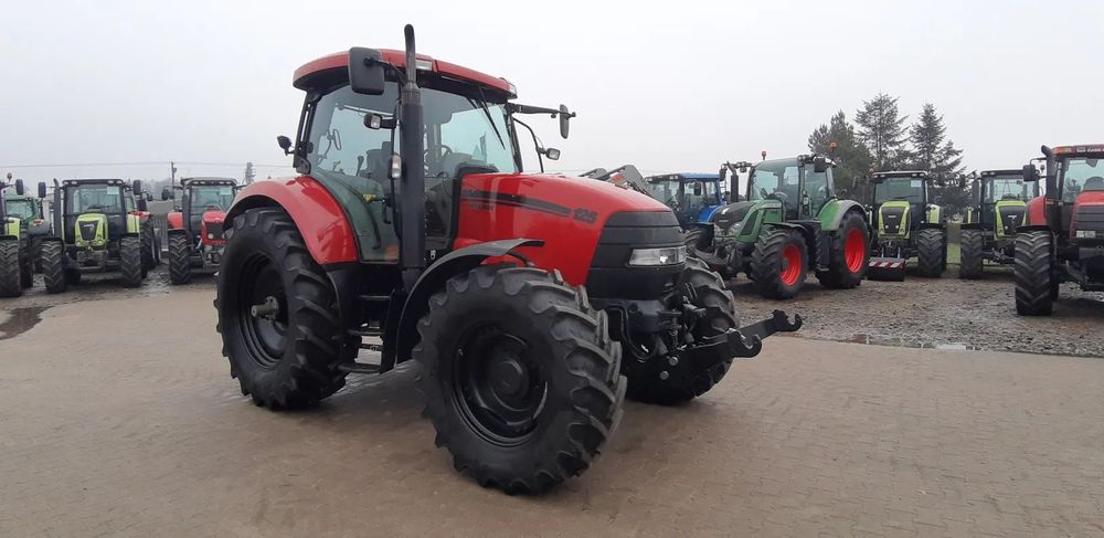Case IH Maxxum 125  amortyzacja kabiny, przedni TUZ