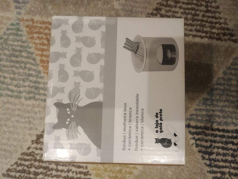 Fondue/Molheira Inox + cerâmica