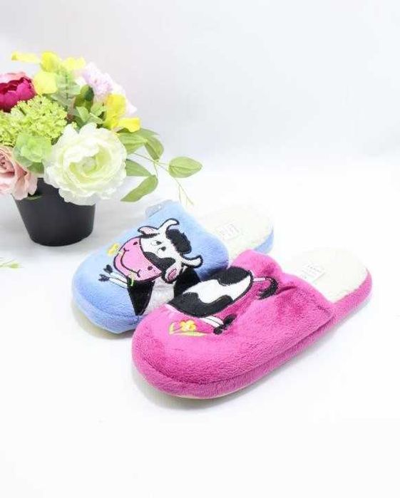 Kapcie damskie miękkie domowe