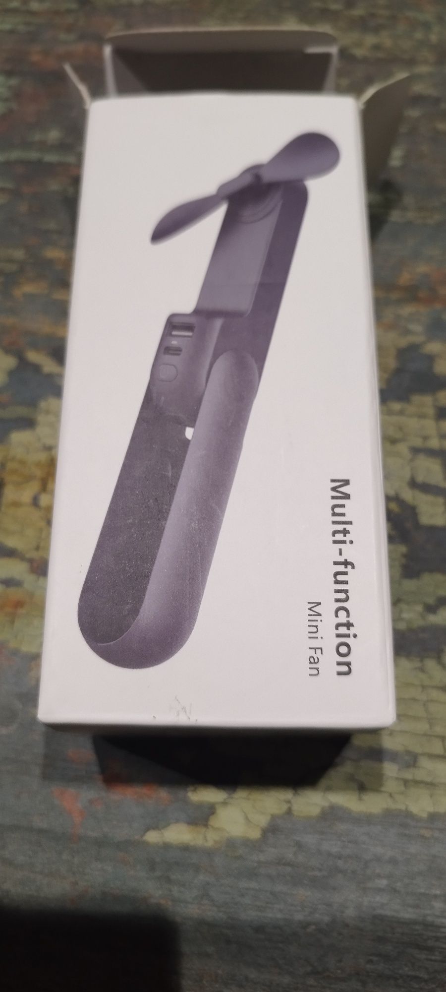 Wentylator z powerbankiem ręczny mini