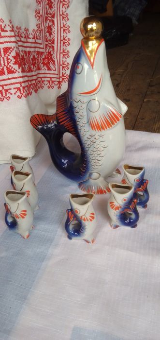 Сервіз "Рибки" з порцеляни