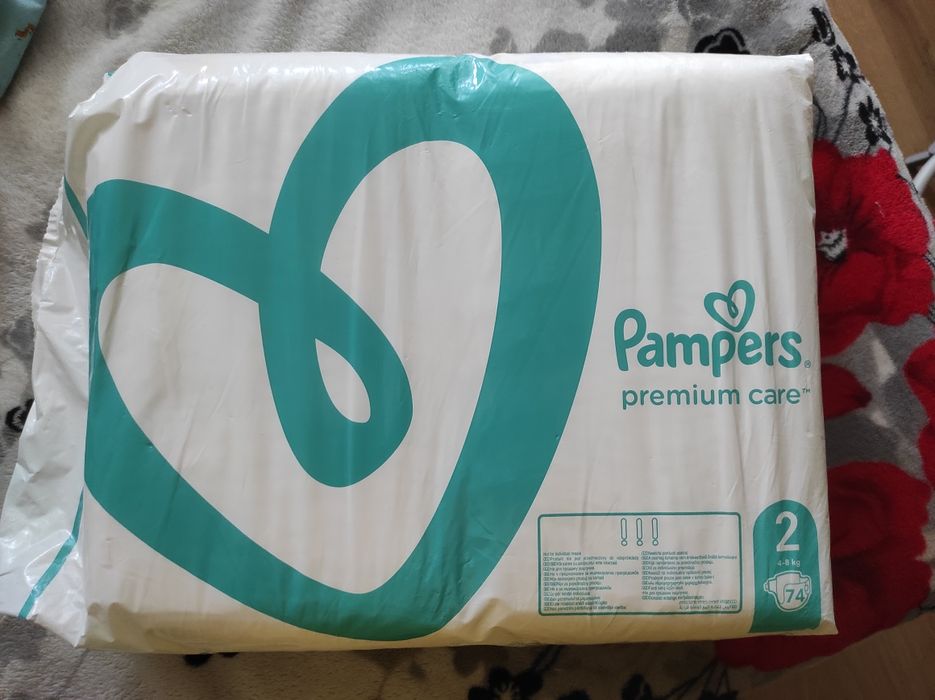 Підгузки Pampers Premium Care розмір 2 - 74 шт.
За лишилась одна упако
