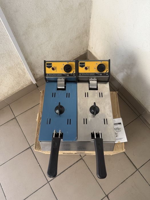 Фритюрниця Подвійна Професійна Remta 4+4 Літри