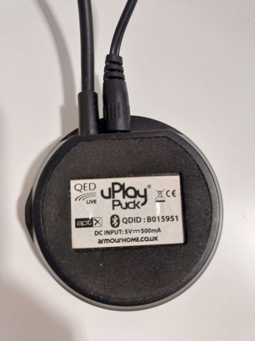 Adapter audio Bluetooth QED uPlay – wysoka jakość dźwięku, Apt-X