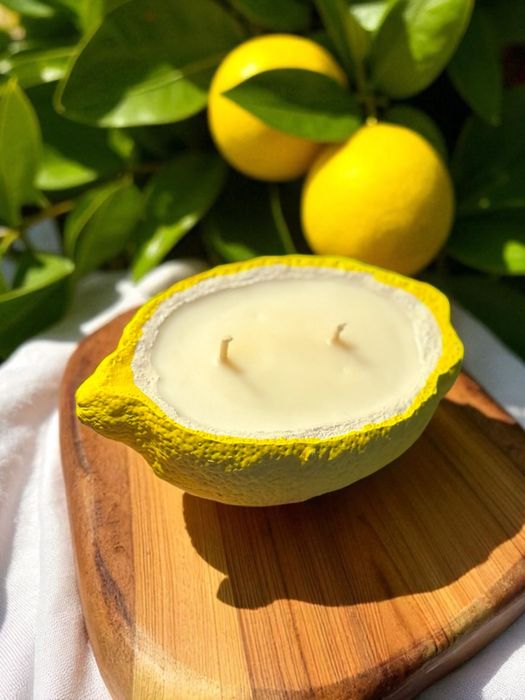 Ароматна свічка “LEMON” — найкращий подарунок