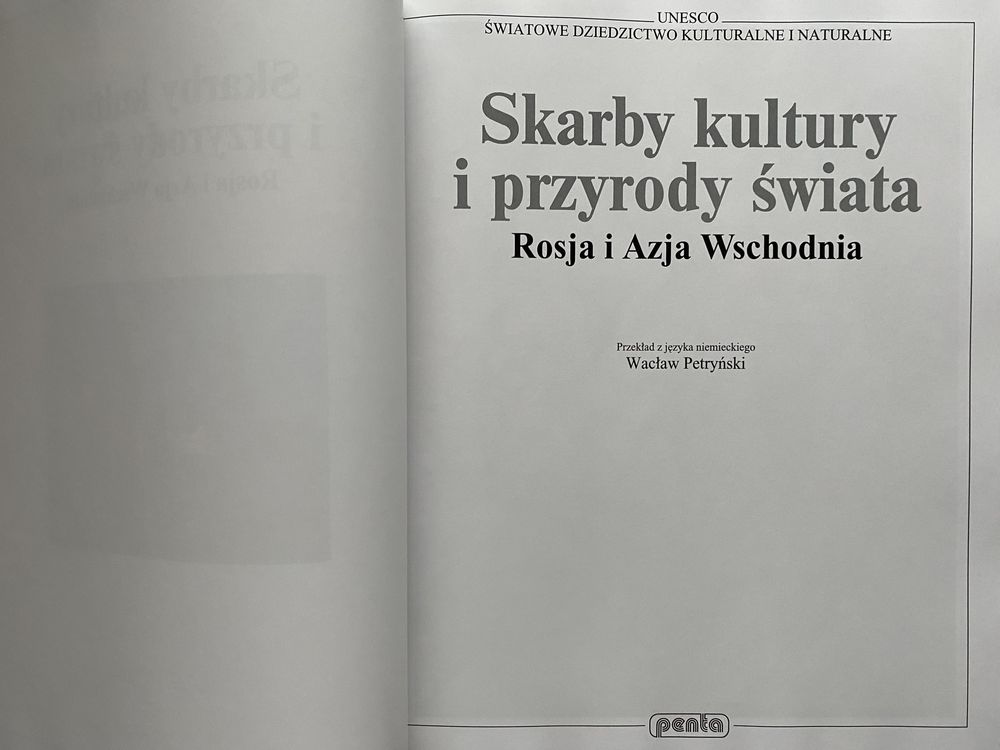 Książka „Skarby kultury i przyrody świata. Rosja i Azja Wschodnia”