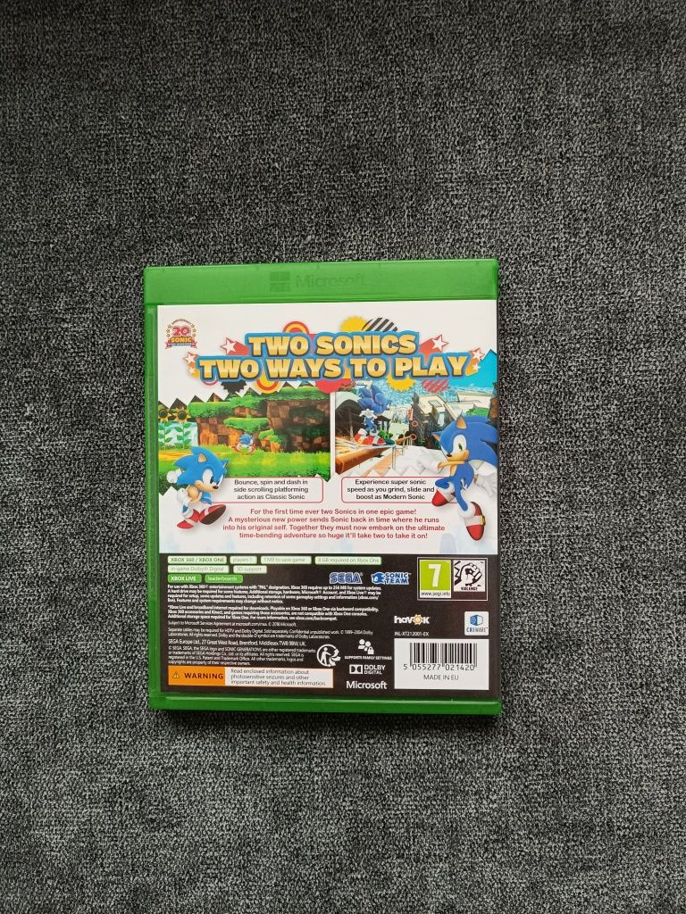 Sonic Generations,xbox one,xbox 360,sega