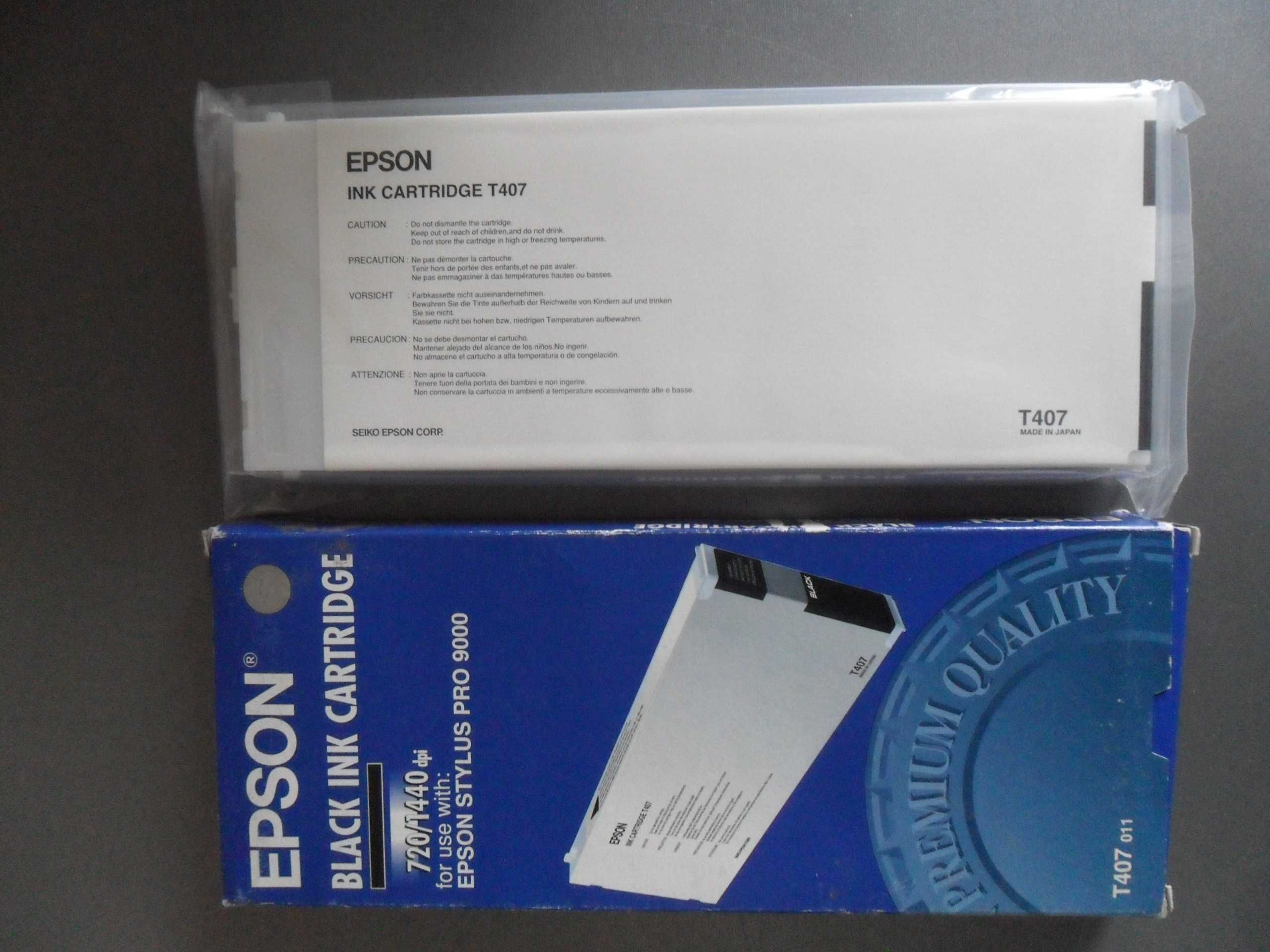 Картридж Epson T407 011 для принтера Epson Stylus Pro 9000 картридж