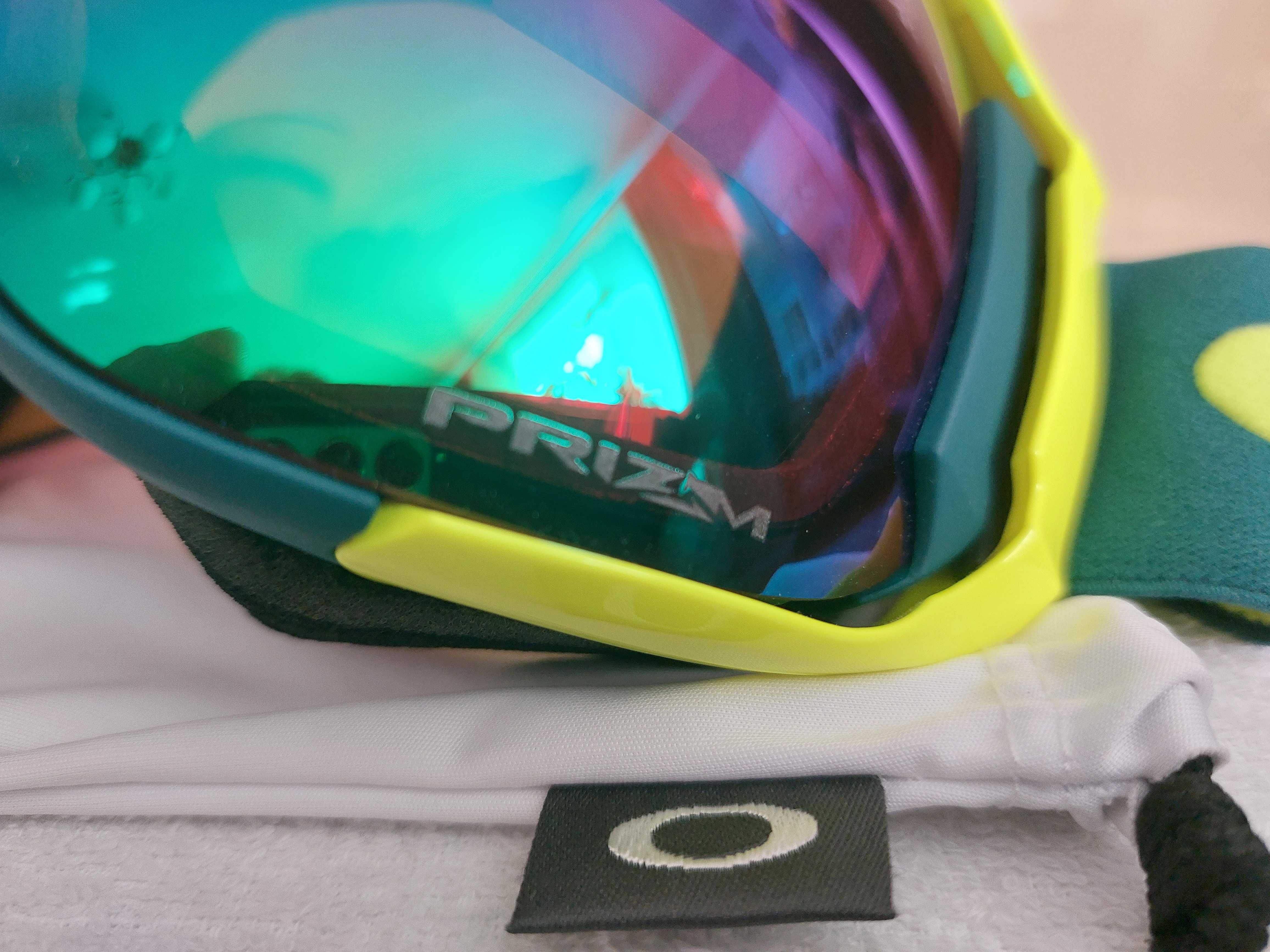 Маска очки лыжная горнолыжная OAKLEY AIRBRAKE XL PRIZM