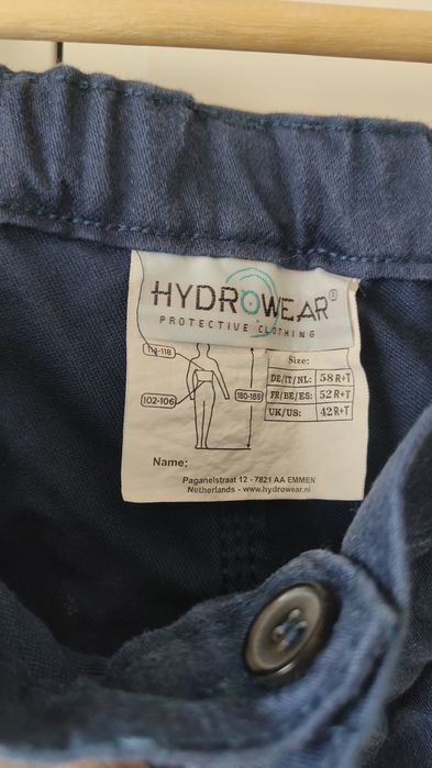 Spodnie robocze Hydrowear r58 XXL dla spawacza elektryka