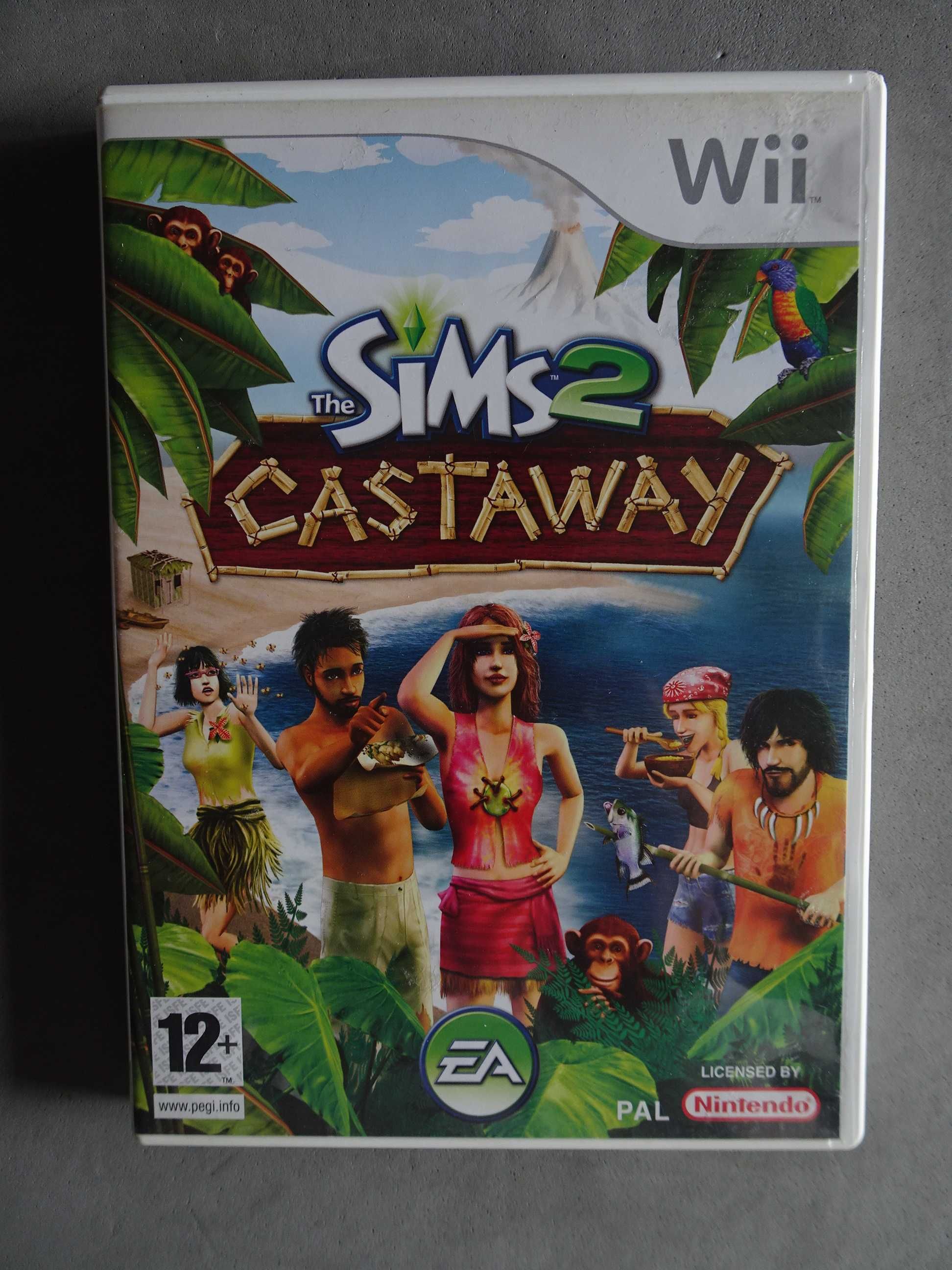 Jogo WII - SIMS 2 Castaway