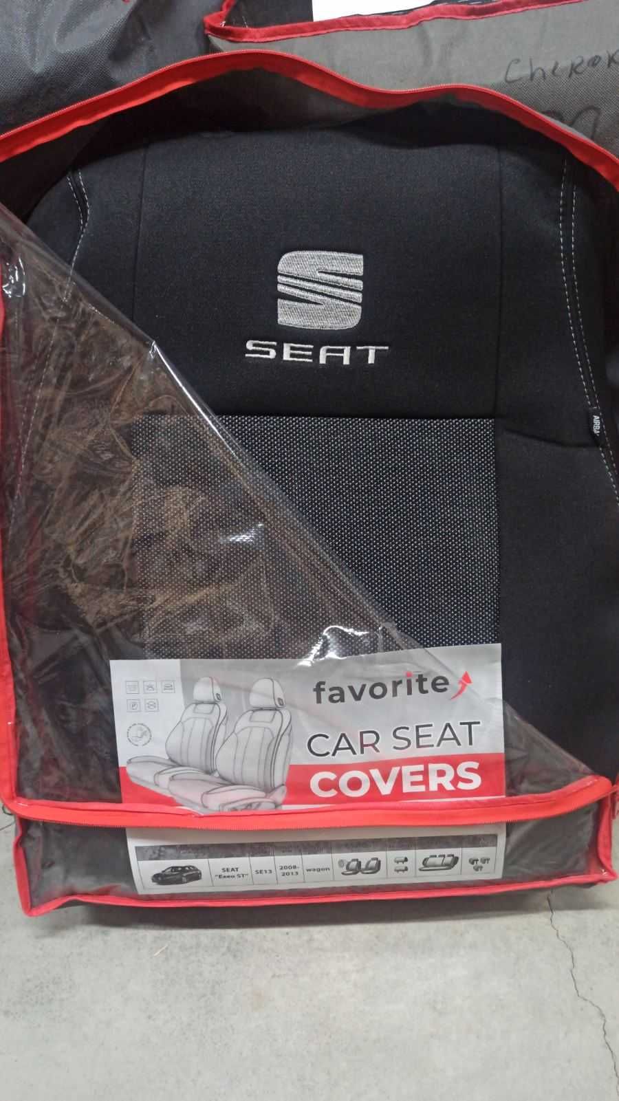 Якісні авточохли для SEAT Alhambra, Altea, Ibiza, Leon, Toledo і тд..