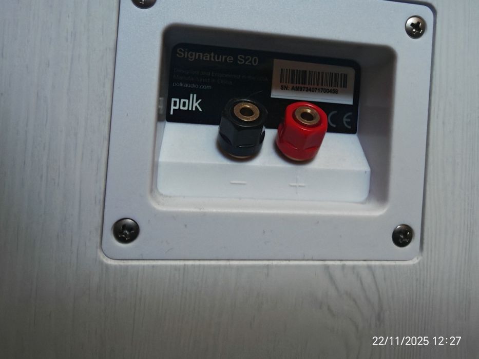 Polk s20, Stan idealny, 100% sprawne, Gratis dobrej jakości kable