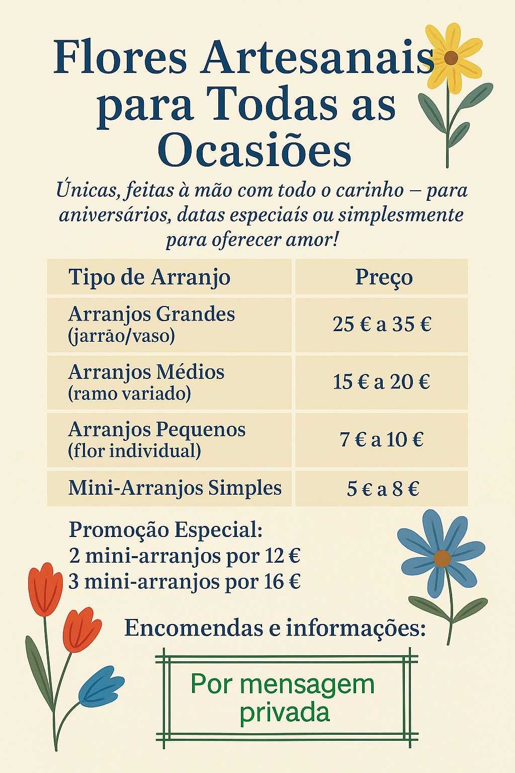 Flores eternas, um presente para todas as ocasião!