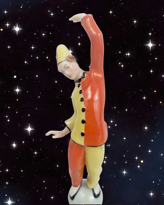 New Look Klaun akrobata na piłce  Éva Szonntagh Drasch lata 60te