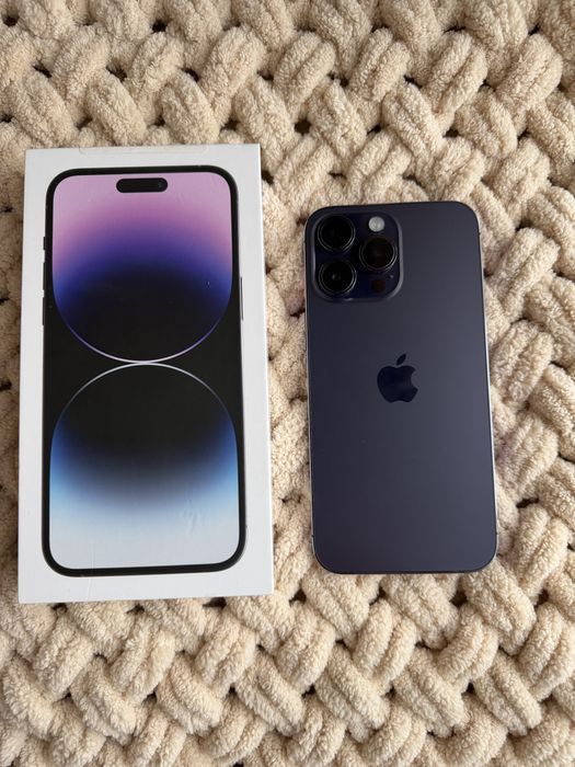 Iphone 14 pro max 256 deep purple esim