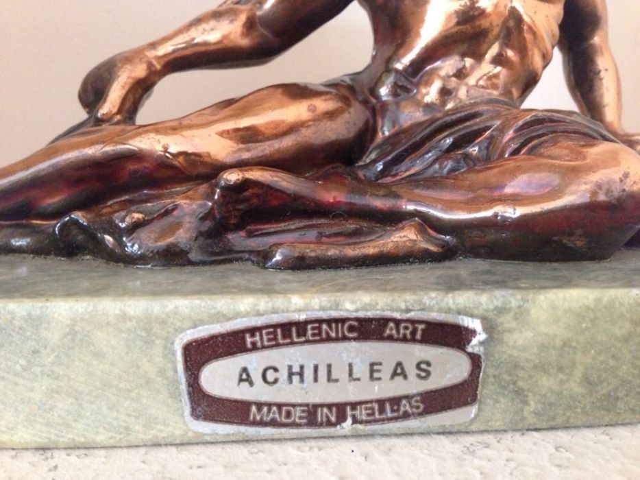 Rzeźba Figurka Achilleas Hellenic Art. Made in Hellas 1.5 kg