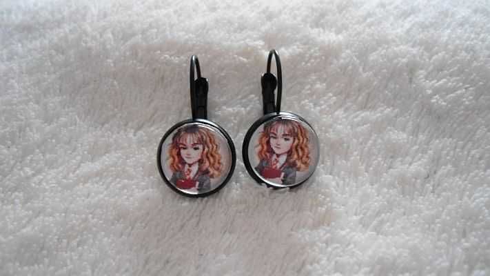 Kolczyki Harry Potter Hermiona