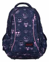 Рюкзак шкільний на 3 відділення ST.Right BP-26 "Emoji Pink" ST207419