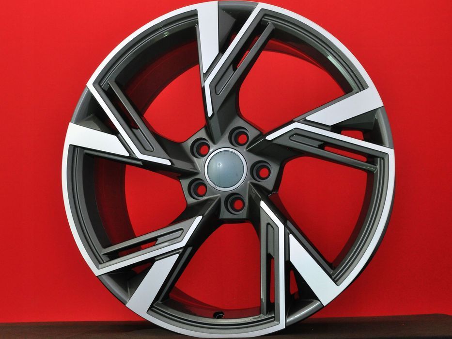 Nowe szare felgi R22 5x112 Audi Q7 SQ7 E-Tron S8 SQ5