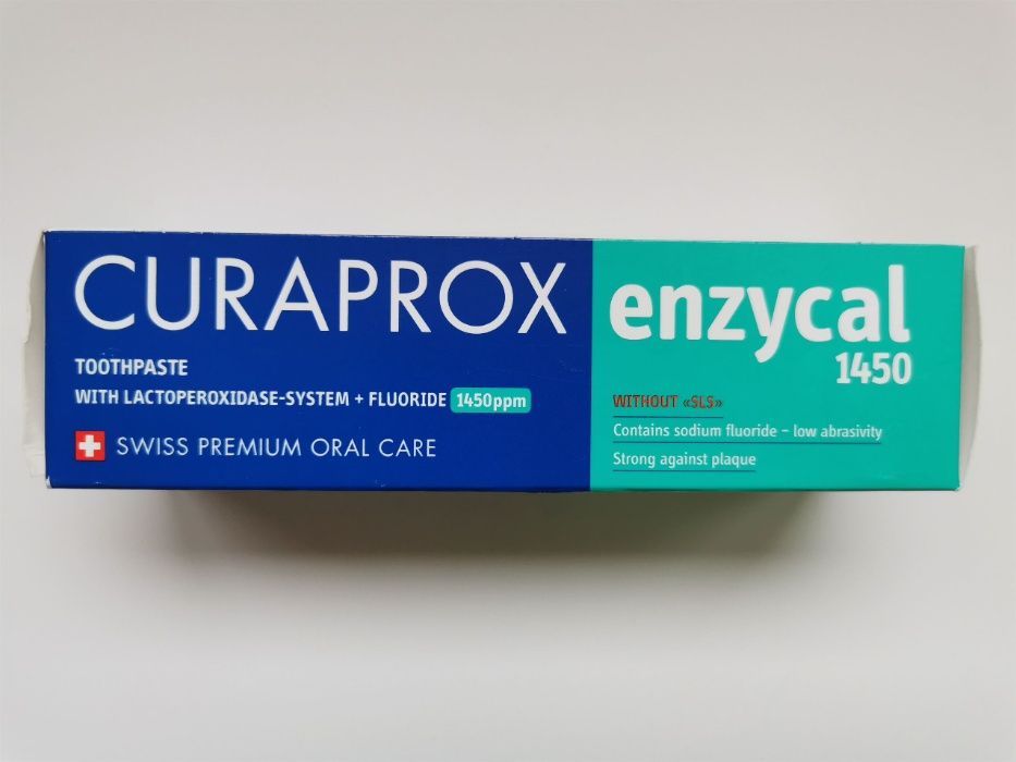 CURAPROX Enzycal 1450 (75 гр.)_Ферментная зубная паста