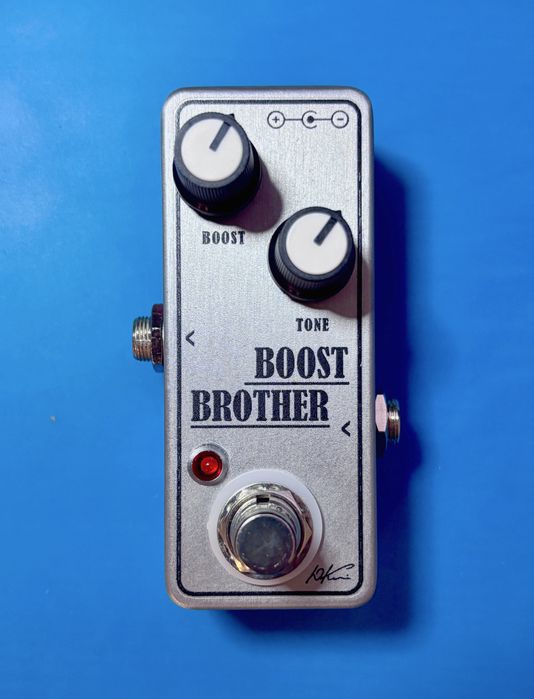 Polski efekt gitarowy WK Pedals Boost Brother (chrome)