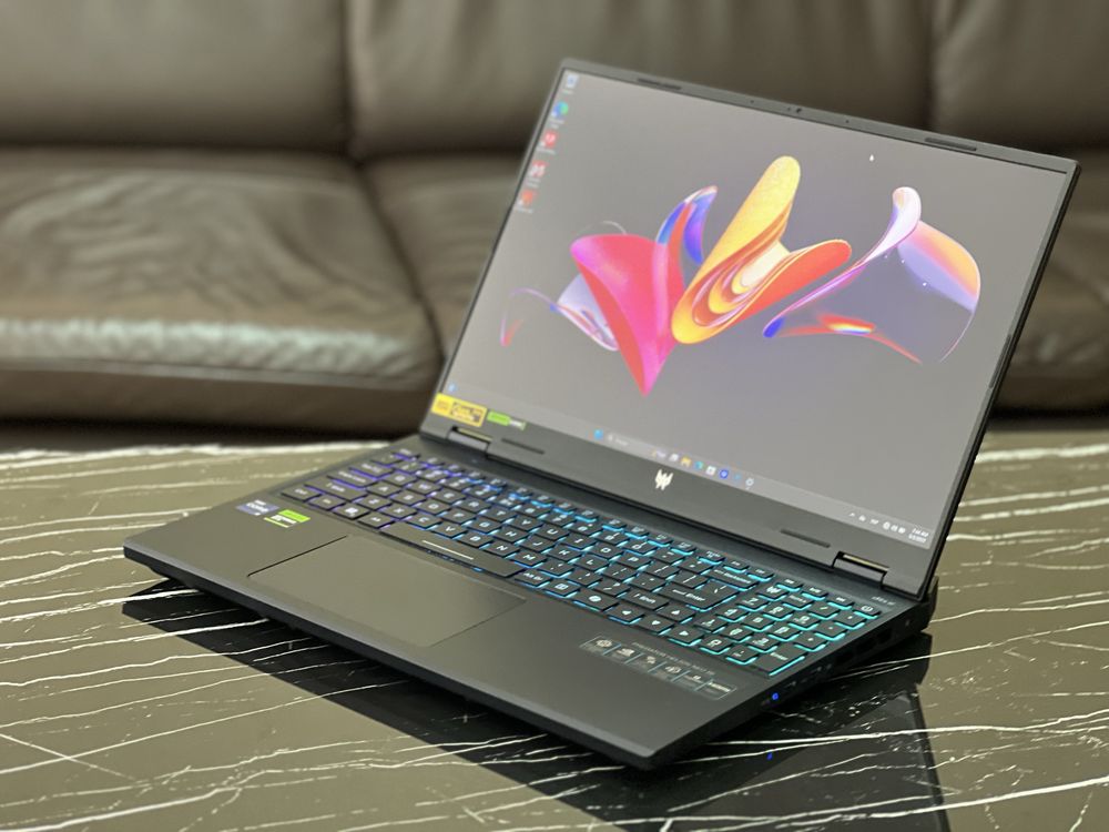 Нове Acer Predator Qhd 16d 240hz i9-14900hx Rtx 4070 ddr5-64 ssd 1tb