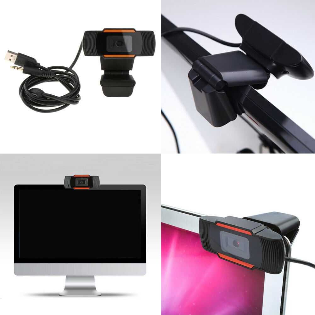 Webcam Com microfone embutido – Auto Focus digital 1080p