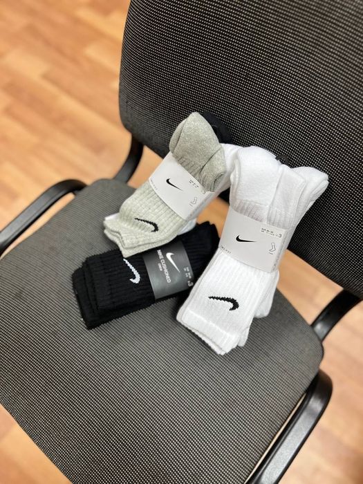 США‼️Носки Nike Everyday Cushion Crew 3 Force (S-M-L-XL) (SX4508-001)