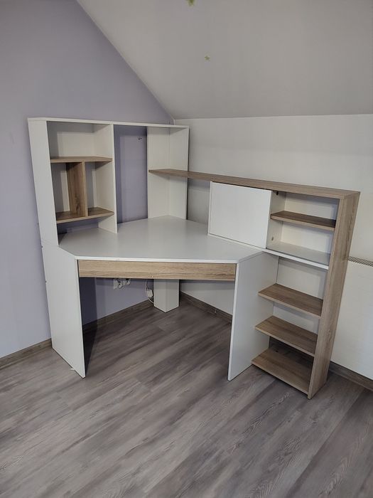 Duże biurko narożne