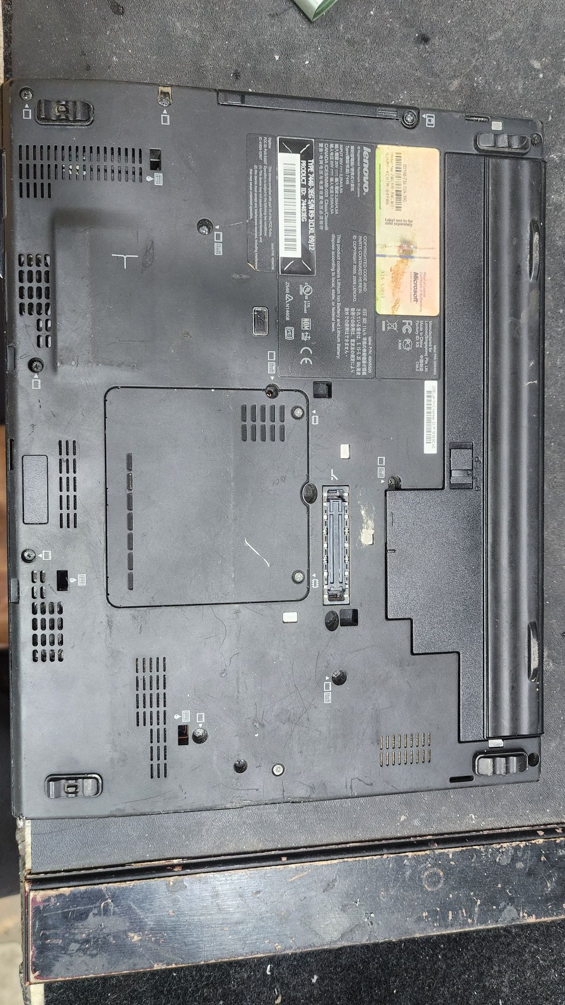Ноутбук Lenovo X200 Tablet запчасти разбор
