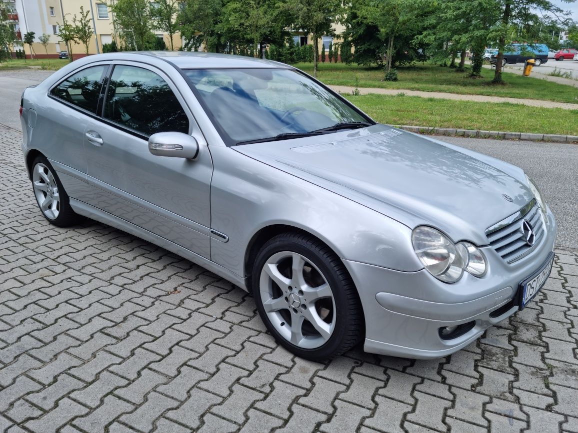Mercedes C203 Sport Coupe wersja Sport Edition 2.2cdi 150KM, bez DPF