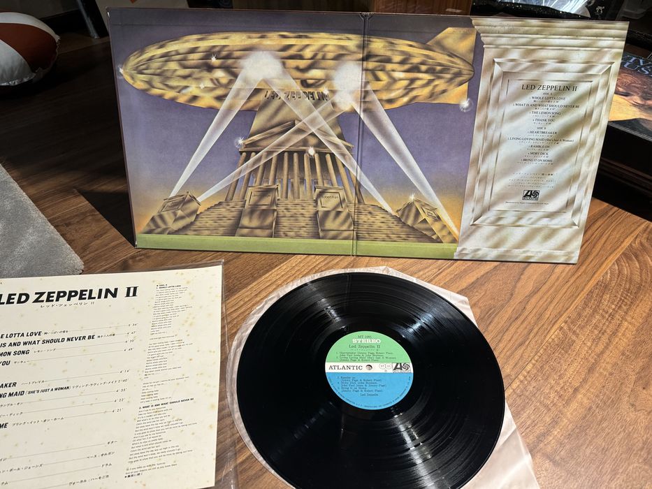 Led Zeppelin II Led Zeppelin III  Japan LP