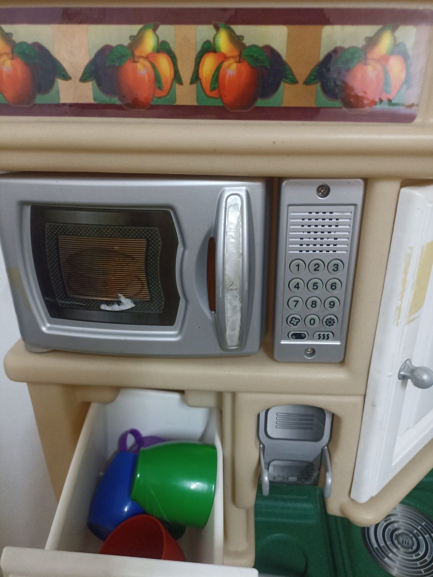 Cozinha de brincar com acessórios
