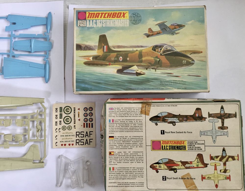 BAC strikemaster MK 80/86 modelismo kit antigo