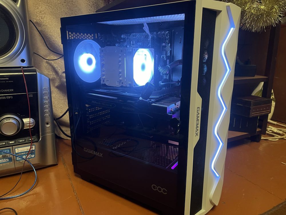 Ігровий компʼютер ПК | Ryzen 5 5600| rx 6700xt 12 GB | 32GB|m2 500GB