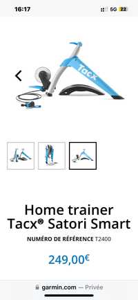 Home trainer tacx satori smart