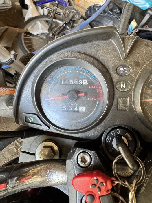 Romet zk 125fx  motor - Zamiana