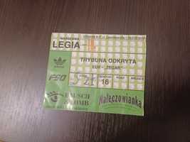 Bilet Legia Sokół Pniewy 94/95