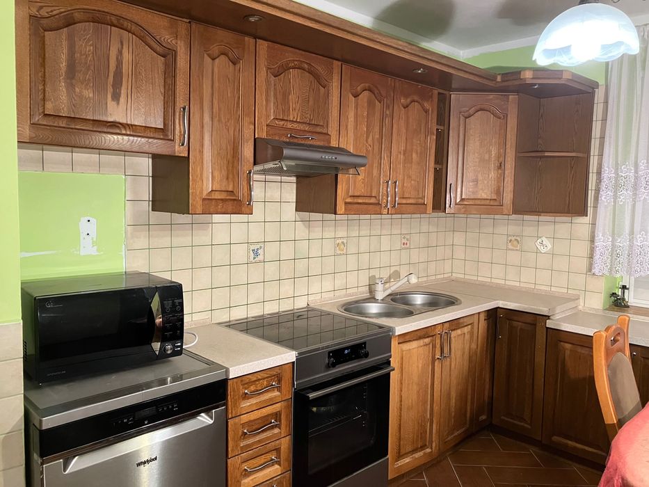 Meble kuchenne,dębowe fronty