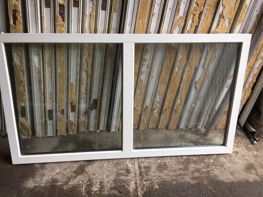 Okno,Okna,Używane,z Demontażu PCV 164x100